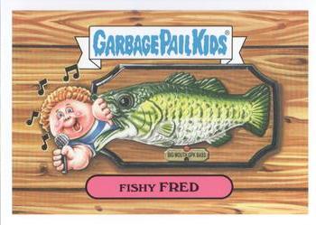 2019 Topps Garbage Pail Kids We Hate the '90s #6b Fishy Fred Front