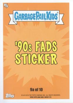 2019 Topps Garbage Pail Kids We Hate the '90s #9a Tribal Tad Back