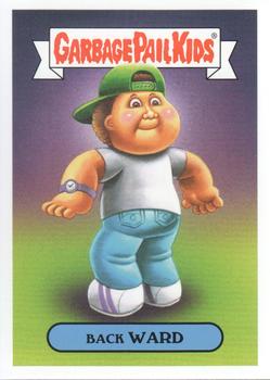 2019 Topps Garbage Pail Kids We Hate the '90s #6a Back Ward Front