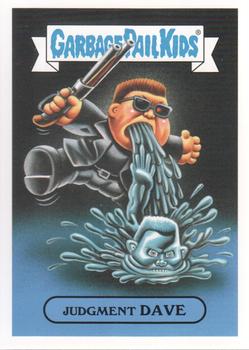 2019 Topps Garbage Pail Kids We Hate the '90s #3b Judgment Dave Front