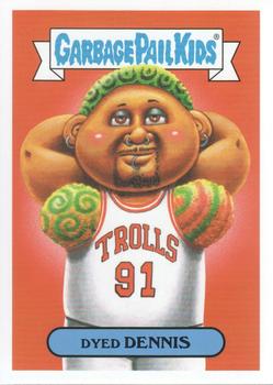 2019 Topps Garbage Pail Kids We Hate the '90s #7a Dyed Dennis Front
