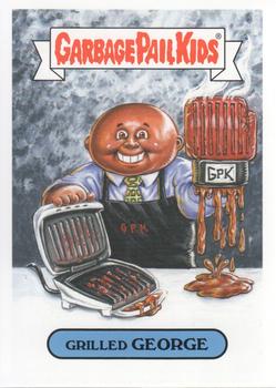 2019 Topps Garbage Pail Kids We Hate the '90s #8a Grilled George Front