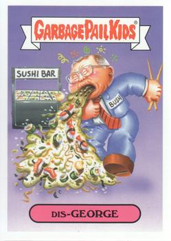 2019 Topps Garbage Pail Kids We Hate the '90s #1a Dis-George Front