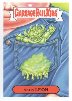 2019 Topps Garbage Pail Kids We Hate the '90s #3b Neon Leon Front