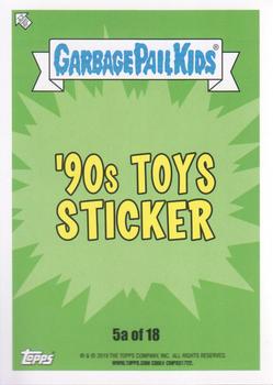 2019 Topps Garbage Pail Kids We Hate the '90s #5a Maddie Balls Back