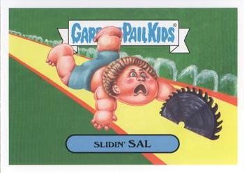 2019 Topps Garbage Pail Kids We Hate the '90s #8b Slidin' Sal Front
