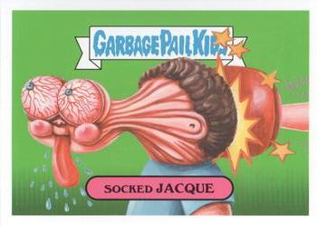 2019 Topps Garbage Pail Kids We Hate the '90s #9a Socked Jacque Front
