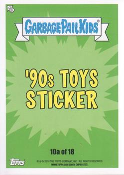 2019 Topps Garbage Pail Kids We Hate the '90s #10a Nerfy Nel Back