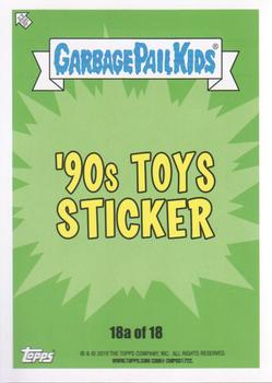 2019 Topps Garbage Pail Kids We Hate the '90s #18a Ticked Elmo Back