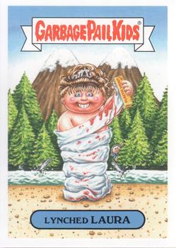 2019 Topps Garbage Pail Kids We Hate the '90s #1b Lynched Laura Front