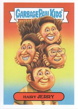 2019 Topps Garbage Pail Kids We Hate the '90s #2a Hairy Jerry Front