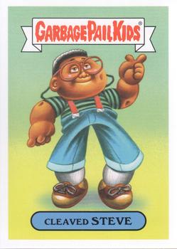 2019 Topps Garbage Pail Kids We Hate the '90s #6a Cleaved Steve Front
