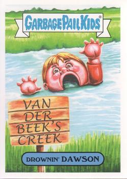 2019 Topps Garbage Pail Kids We Hate the '90s #13a Drownin' Dawson Front