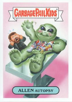 2019 Topps Garbage Pail Kids We Hate the '90s #15a Allen Autopsy Front