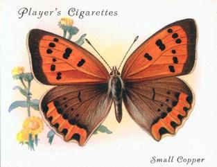 1934 Player's British Butterflies #9 Small Copper Front