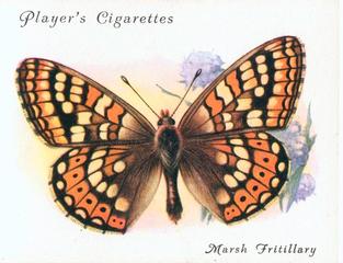1934 Player's British Butterflies #10 Marsh Fritillary Front