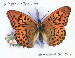 1934 Player's British Butterflies #11 Silver-washed Fritillary Front