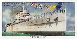 1998 Card Collectors Society Lambert & Butler's 1939 Interesting Customs (Reprint) #5 Dress Ship Front