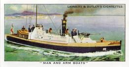 1998 Card Collectors Society Lambert & Butler's 1939 Interesting Customs (Reprint) #15 Man at Arms boats Front