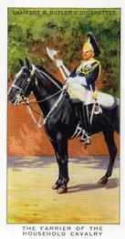 1998 Card Collectors Society Lambert & Butler's 1939 Interesting Customs (Reprint) #23 The Farrier of the Household Cavalry Front