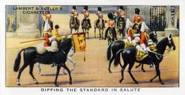 1998 Card Collectors Society Lambert & Butler's 1939 Interesting Customs (Reprint) #24 Dipping the Standard in salute Front