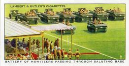 1998 Card Collectors Society Lambert & Butler's 1939 Interesting Customs (Reprint) #25 Battery of Howitzers passing through saluting base Front
