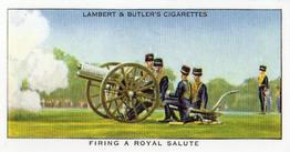 1998 Card Collectors Society Lambert & Butler's 1939 Interesting Customs (Reprint) #27 Firing a Royal Salute Front