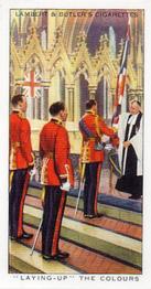 1998 Card Collectors Society Lambert & Butler's 1939 Interesting Customs (Reprint) #32 Laying up the colours Front