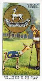 1998 Card Collectors Society Lambert & Butler's 1939 Interesting Customs (Reprint) #36 The mascot of the Royal Warwickshire Regiment Front