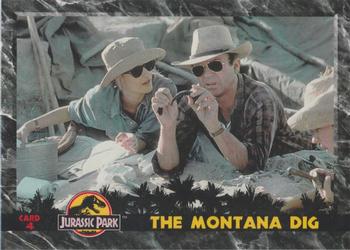 1993 Dynamic Marketing Jurassic Park #4 The Montana Dig Front
