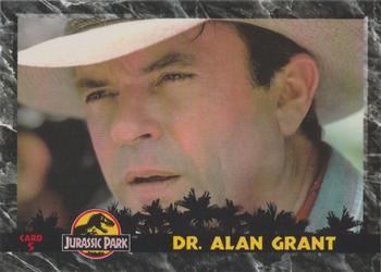 1993 Dynamic Marketing Jurassic Park #5 Dr Alan Grant Front