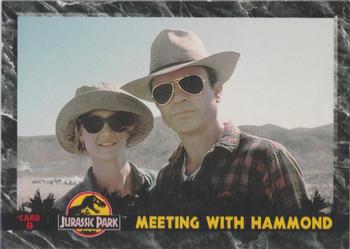 1993 Dynamic Marketing Jurassic Park #8 Meeting With Hammond Front