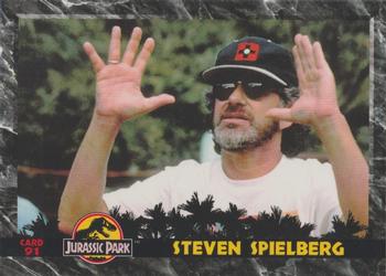 1993 Dynamic Marketing Jurassic Park #91 Steven Spielberg Front