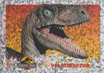 1993 Dynamic Marketing Jurassic Park - Prism #2 Velociraptor Front