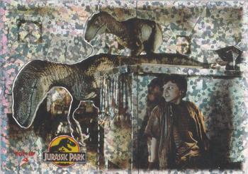 1993 Dynamic Marketing Jurassic Park - Pop Up #4 Velociraptors In The Kitchen Front
