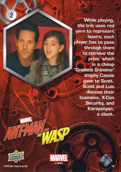 2018 Upper Deck Marvel Ant-Man and the Wasp #2 Best Grandma Back