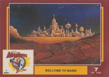 1993 Dynamic Marketing Disney Adventures #7 Welcome to Mars Front