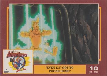 1993 Dynamic Marketing Disney Adventures #10 Even E.T got to phone home Front