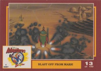 1993 Dynamic Marketing Disney Adventures #13 Blast off from Mars Front