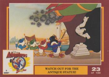 1993 Dynamic Marketing Disney Adventures #23 Watch Out for the antique statue Front