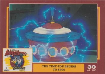 1993 Dynamic Marketing Disney Adventures #30 The time-top begins to spin Front