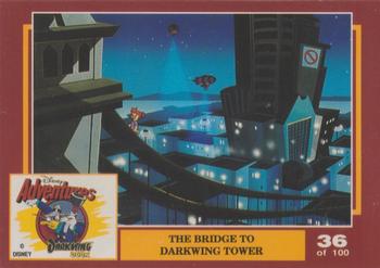 1993 Dynamic Marketing Disney Adventures #36 The bridge to Darkwing tower Front