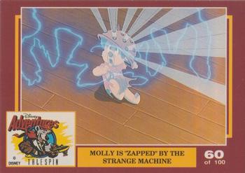 1993 Dynamic Marketing Disney Adventures #60 Molly is zapped by the strange machine Front