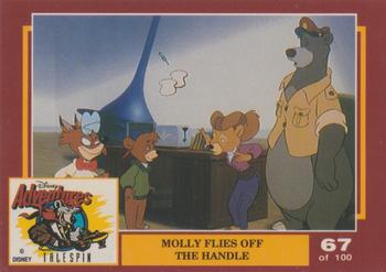 1993 Dynamic Marketing Disney Adventures #67 Molly flies off the handle Front
