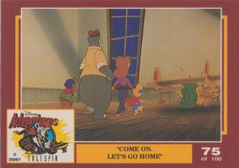 1993 Dynamic Marketing Disney Adventures #75 Come on lets go home Front