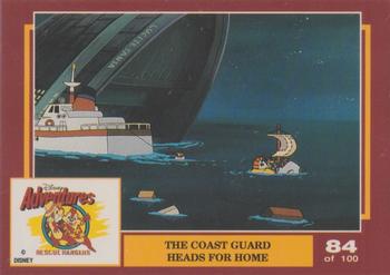 1993 Dynamic Marketing Disney Adventures #84 The coast guard heads for home Front
