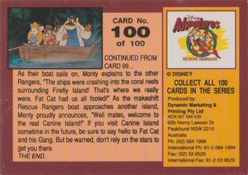 1993 Dynamic Marketing Disney Adventures #100 Welcome to the real Canine Island Back