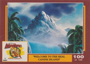 1993 Dynamic Marketing Disney Adventures #100 Welcome to the real Canine Island Front