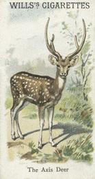 1900 Wills's Cigarettes Animals & Birds (Descriptive) #NNO Axis Deer Front