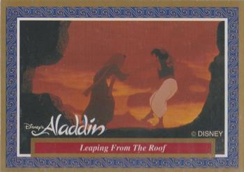 1993 Dynamic Marketing Disney’s Aladdin #16 Leaping from the roof Front